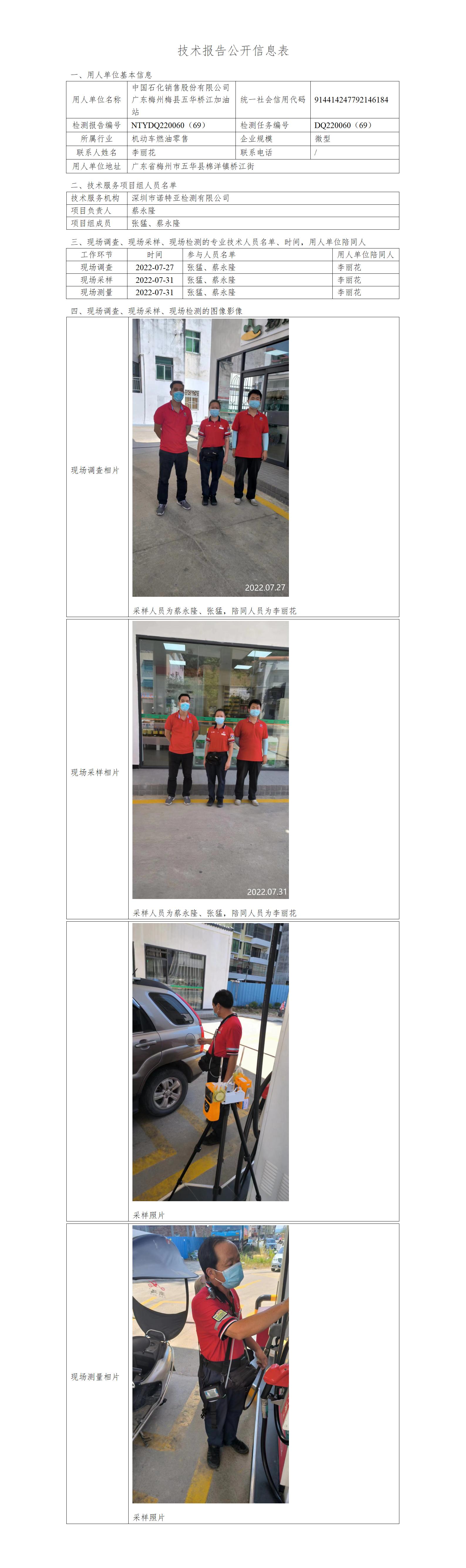 NTYDQ220060（69）-中國(guó)石化銷售股份有限公司廣東梅州五華橋江加油站