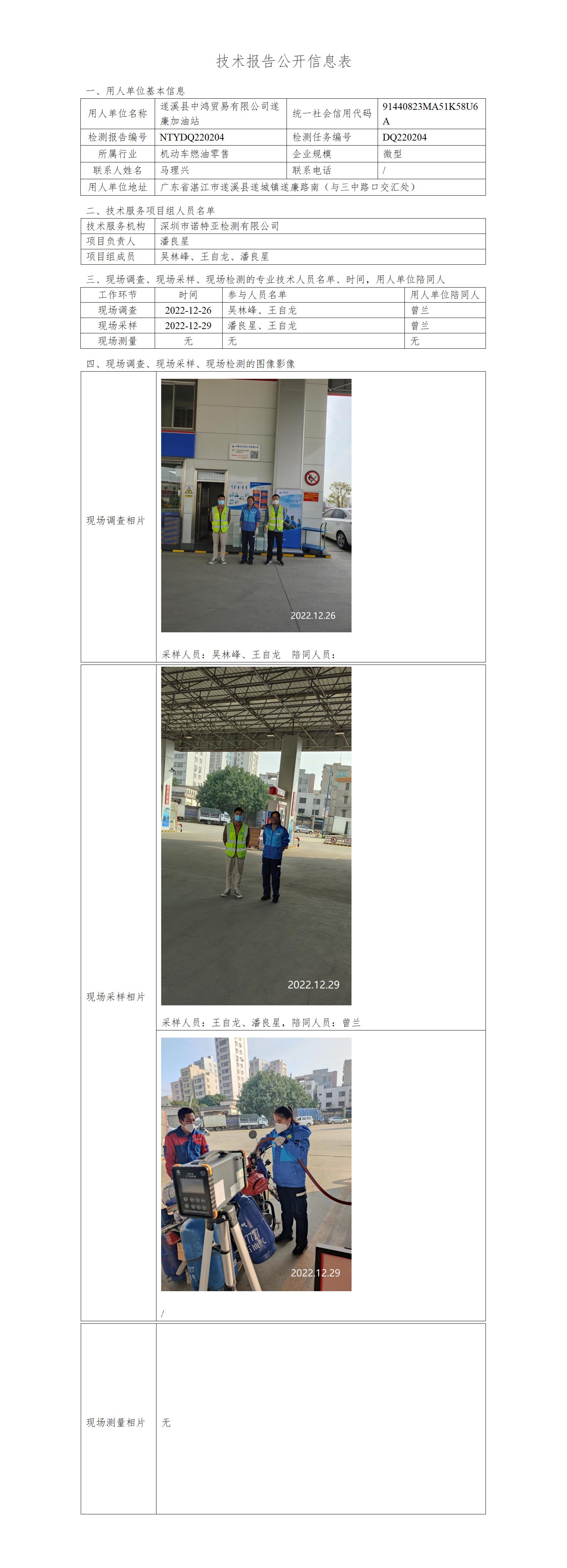 NTYDQ220204-遂溪縣中鴻貿易有限公司遂廉加油站